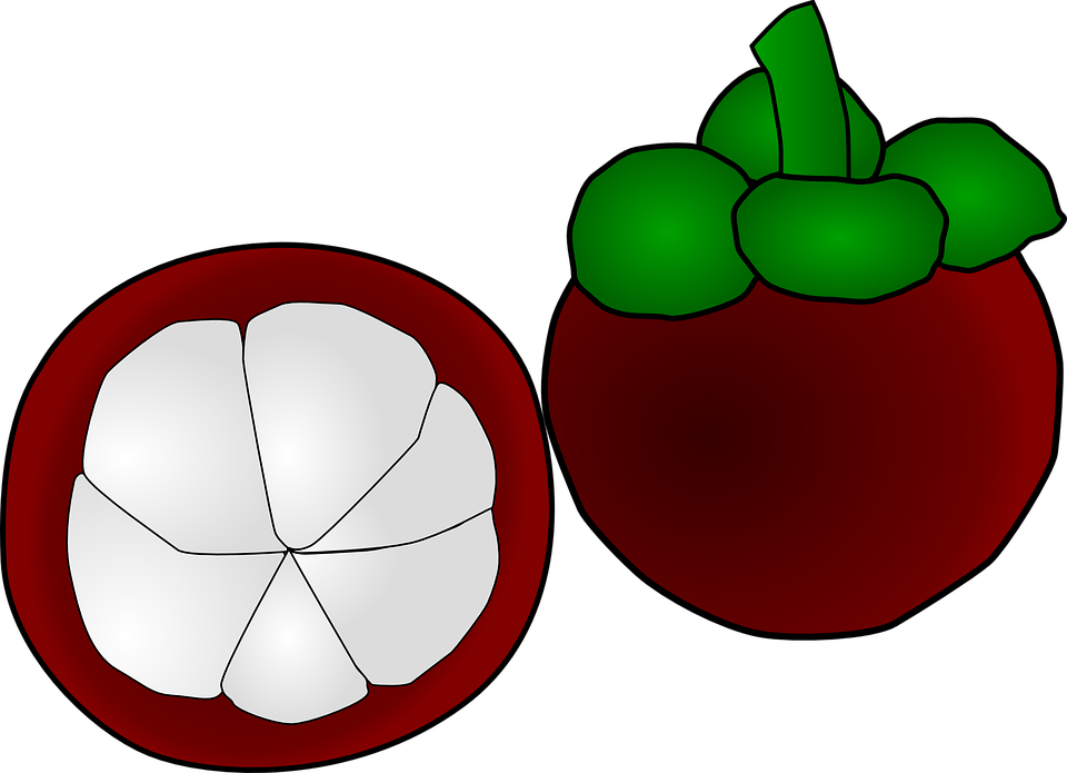 Mangosteen PNG HD Isolated