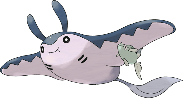 Mantine Pokemon PNG Isolated HD