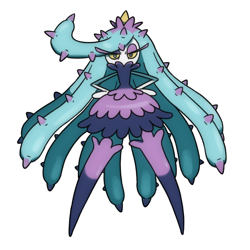 Mareanie Pokemon PNG Isolated File