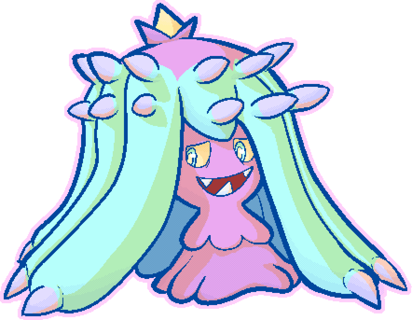 Mareanie Pokemon PNG Isolated Photos