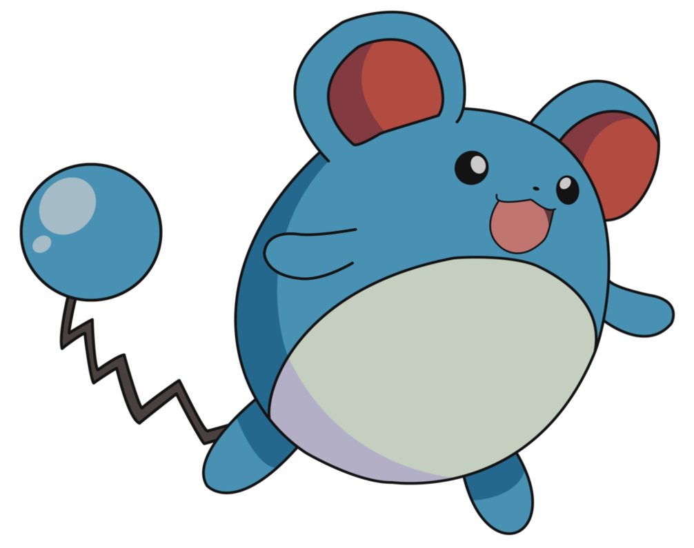Marill Pokemon PNG Isolated File