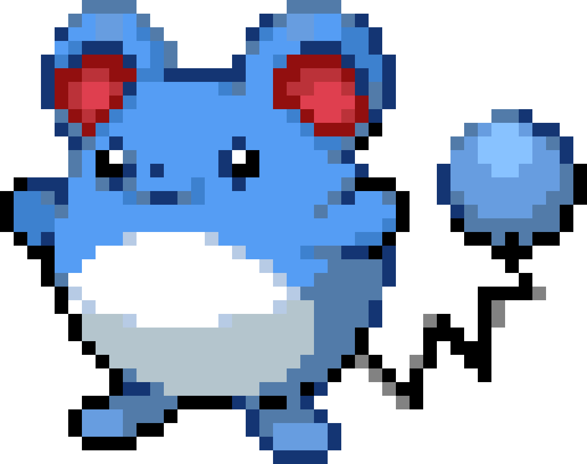 Marill Pokemon PNG Isolated Image
