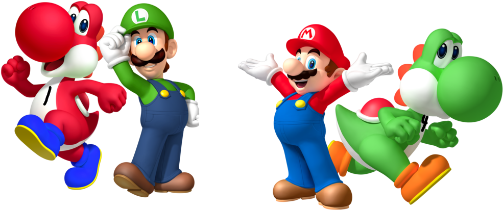 Mario And Luigi PNG HD