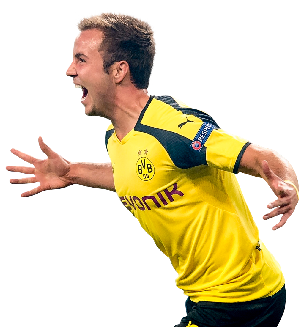 Mario Götze PNG HD Isolated
