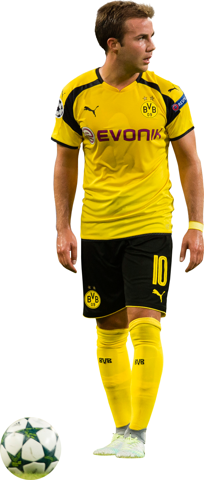 Mario Götze PNG Isolated HD
