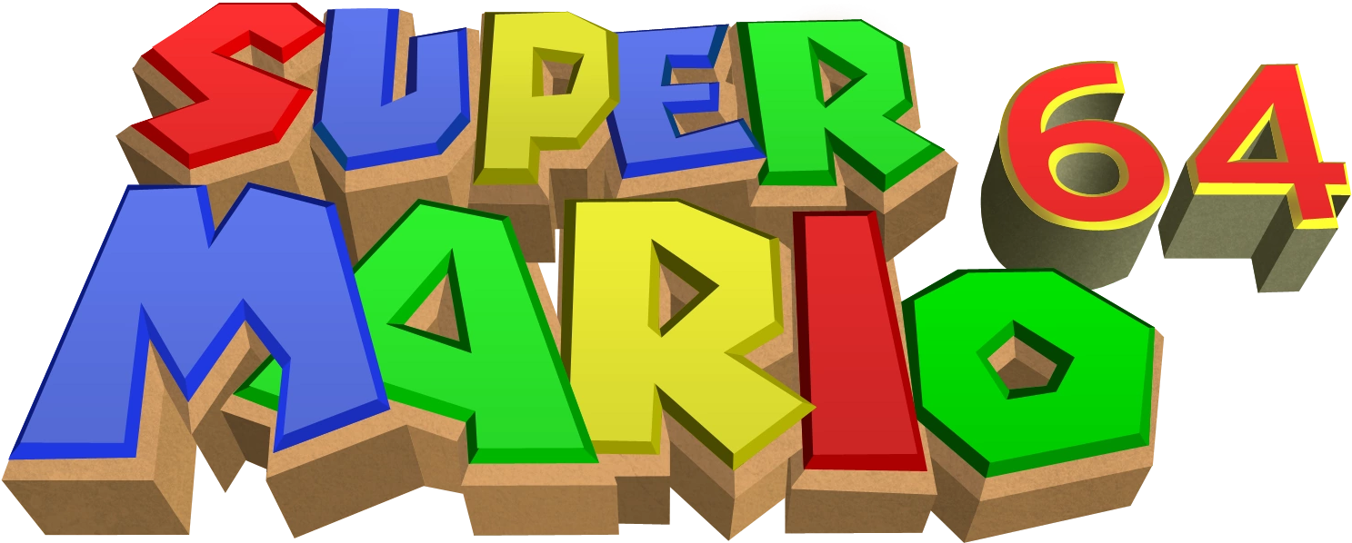 Mario Logo PNG Isolated Clipart