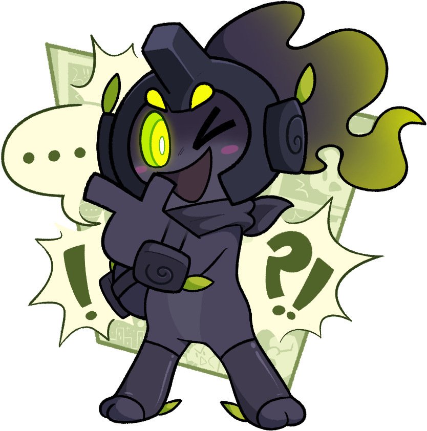 Marshadow Pokemon PNG Isolated Free Download