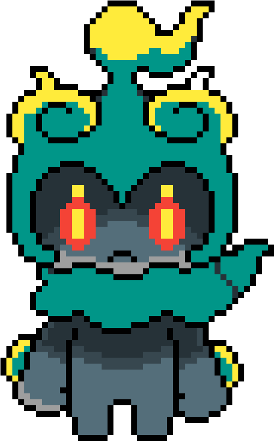 Marshadow Pokemon Transparent Isolated PNG