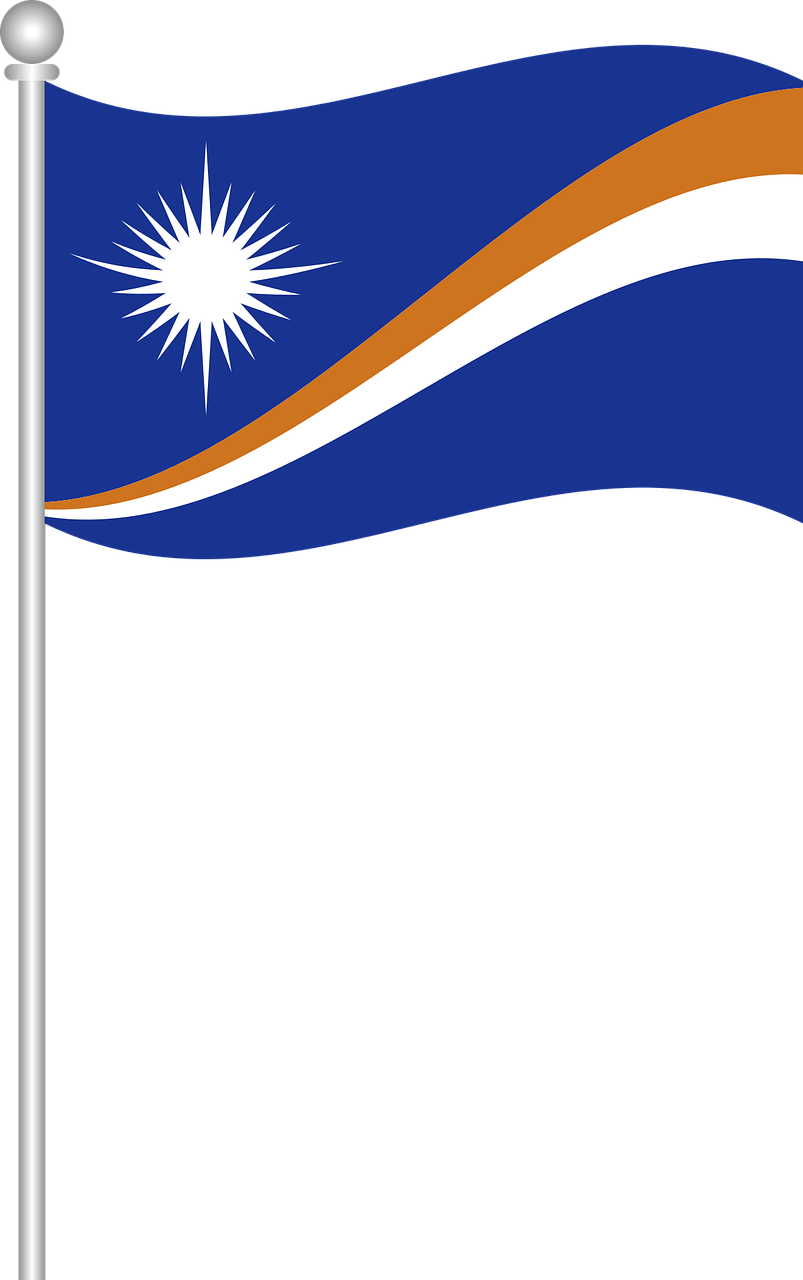 Marshall Islands Flag PNG Image