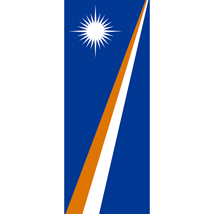 Marshall Islands Flag PNG Photo
