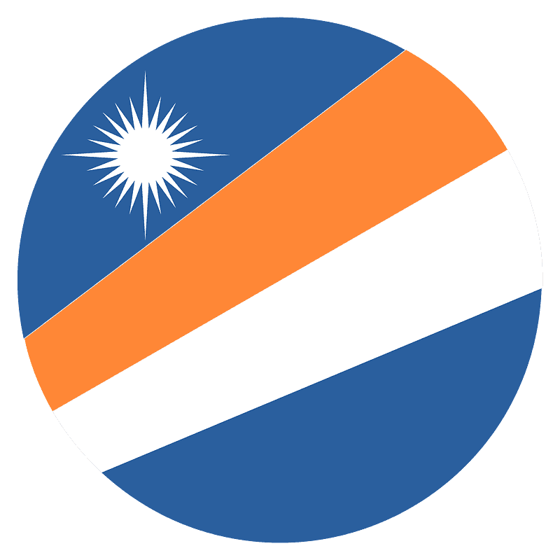 Marshall Islands Flag PNG