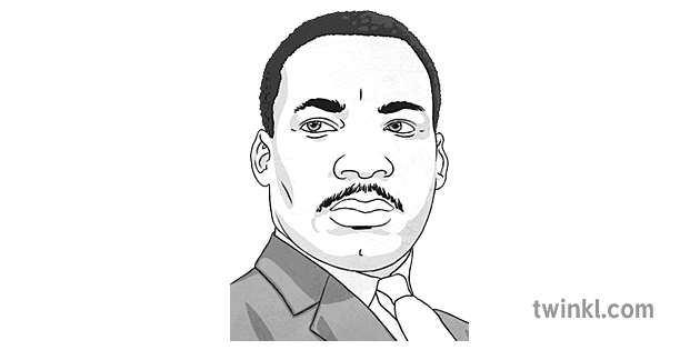 Martin Luther King Jr PNG HD Isolated