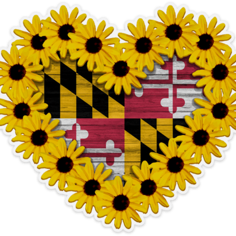 Maryland State Flag PNG Clipart