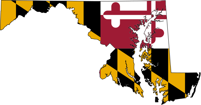 Maryland State Flag PNG File