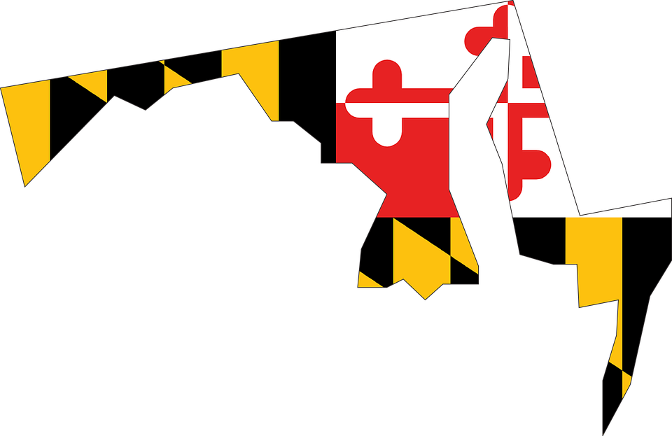 Maryland State Flag PNG Photos