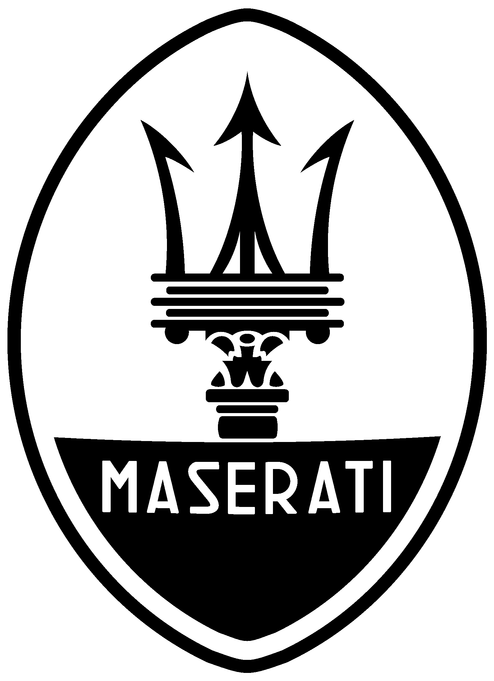 Maserati Logo PNG Isolated File