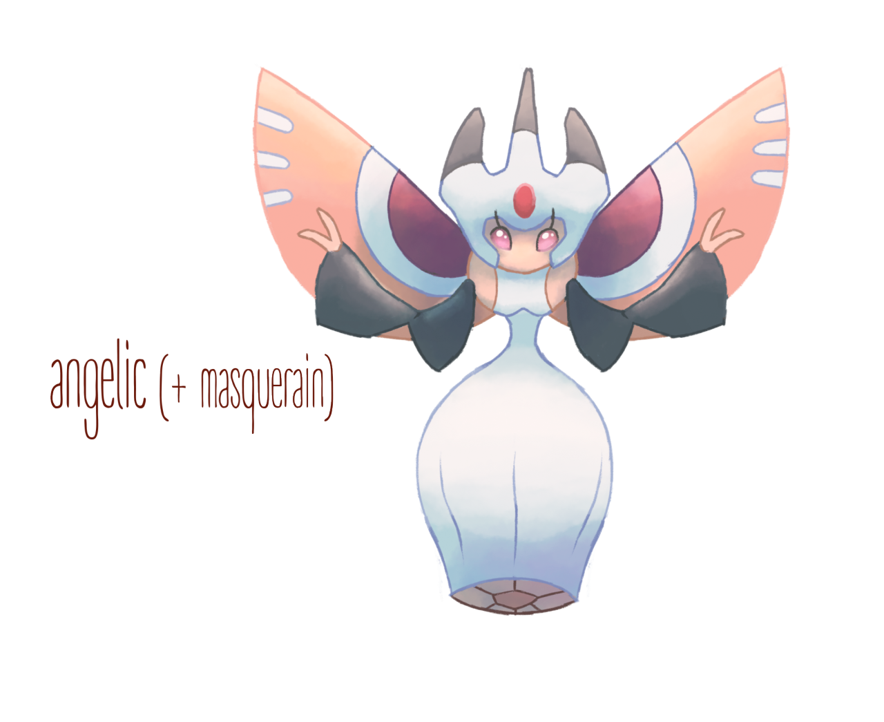 Masquerain Pokemon PNG Isolated HD