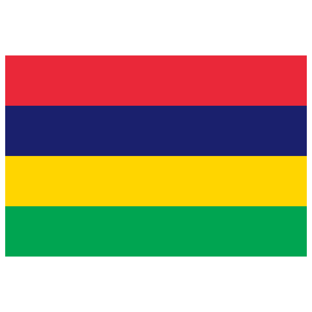 Mauritius Flag PNG Isolated HD