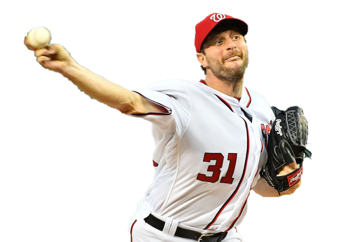 Max Scherzer PNG HD Isolated