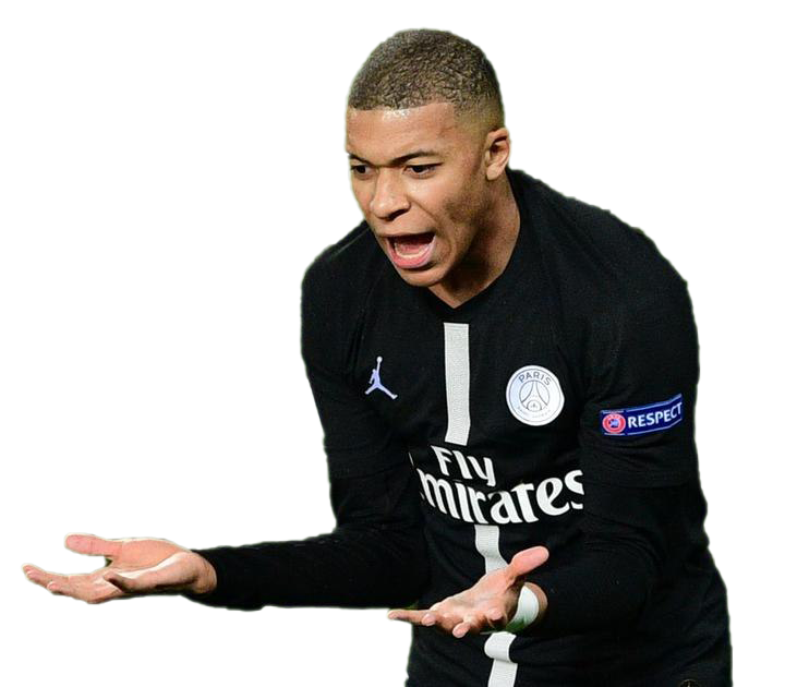 Mbappé PNG Isolated Pic