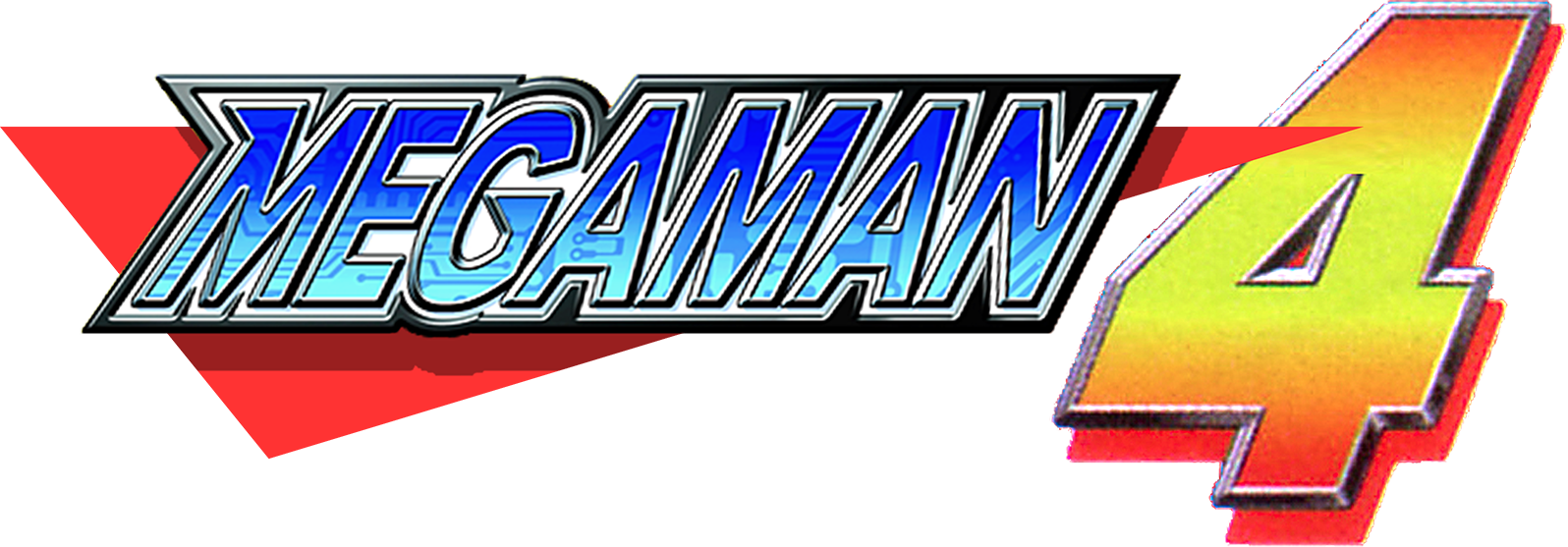 Mega Man Logo PNG Isolated Photo