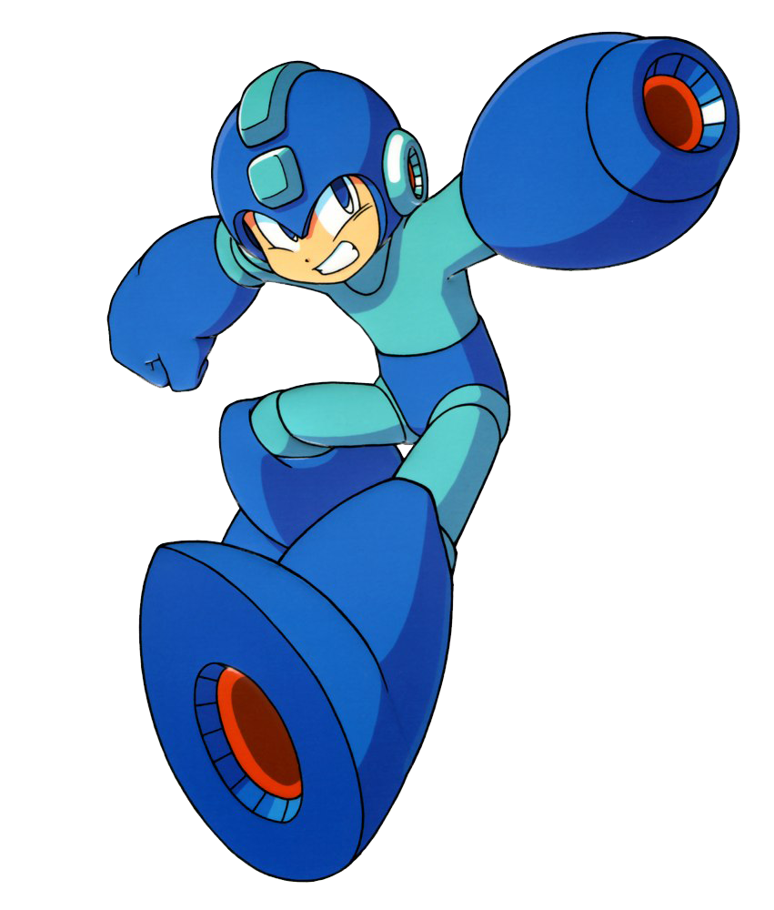 Mega Man PNG Background Image