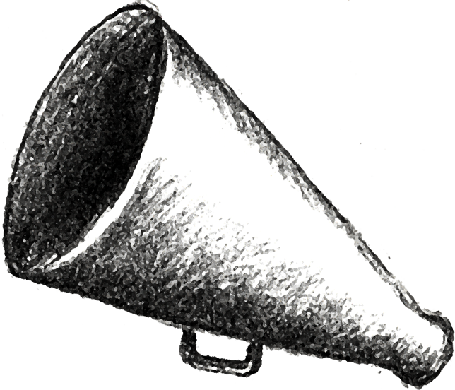 Megaphone PNG Isolated Clipart