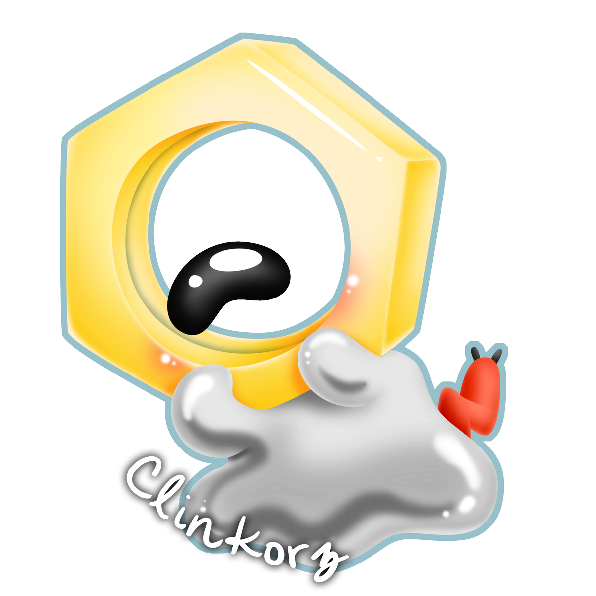 Meltan Pokemon PNG Isolated Picture
