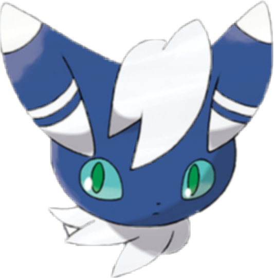Meowstic Pokemon Background Isolated PNG