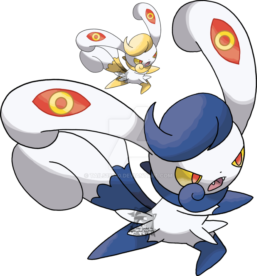 Meowstic Pokemon PNG HD Isolated