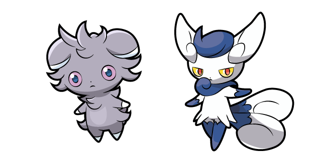 Meowstic Pokemon PNG Isolated File