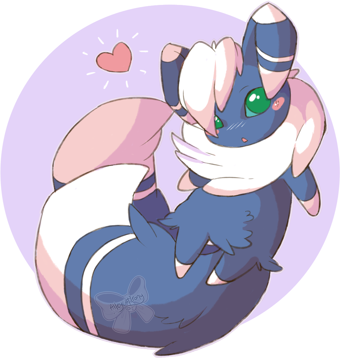 Meowstic Pokemon PNG Isolated Free Download