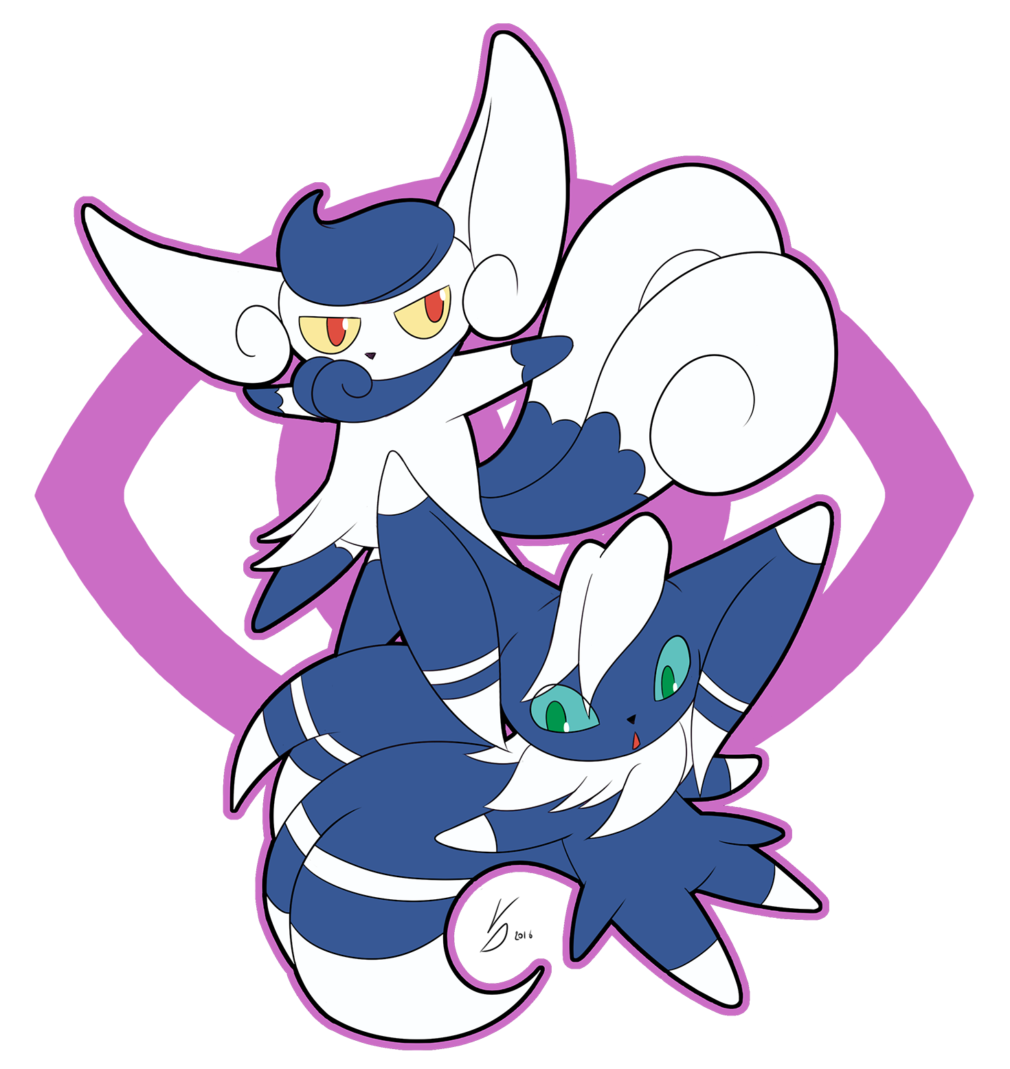 Meowstic Pokemon PNG Isolated HD Pictures