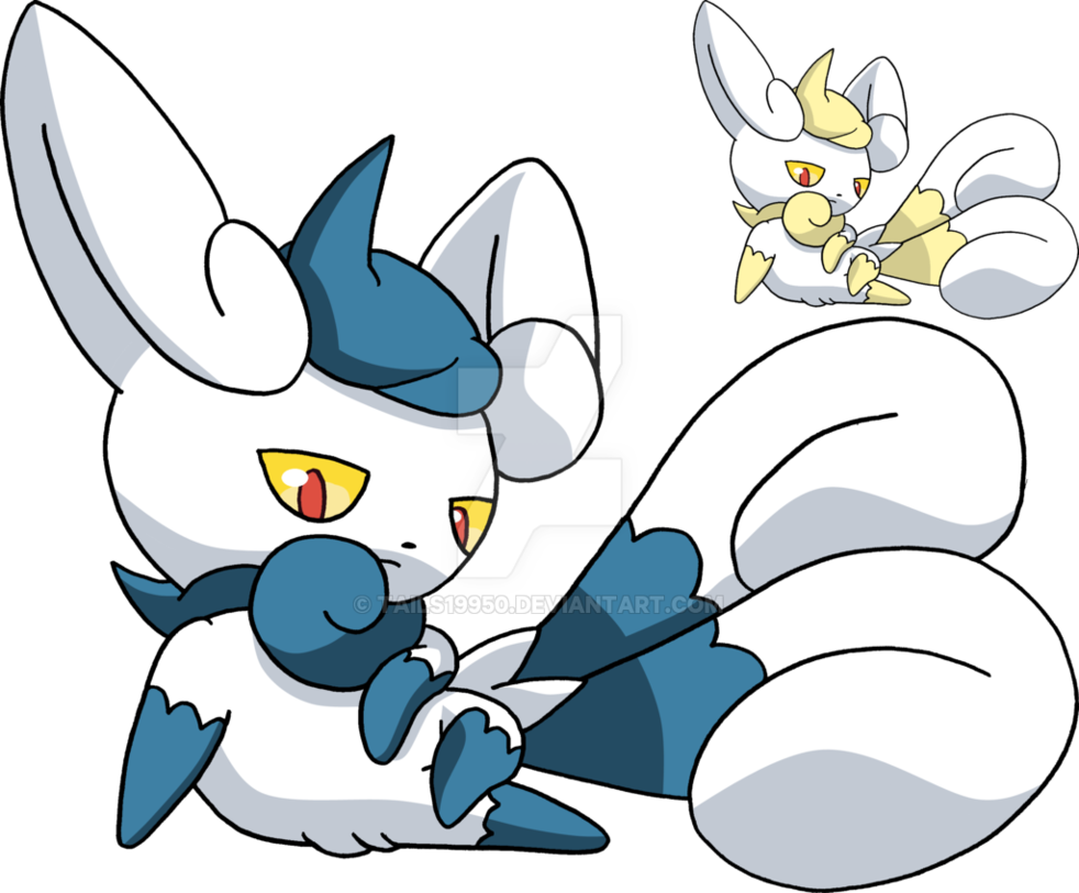 Meowstic Pokemon PNG Isolated HD