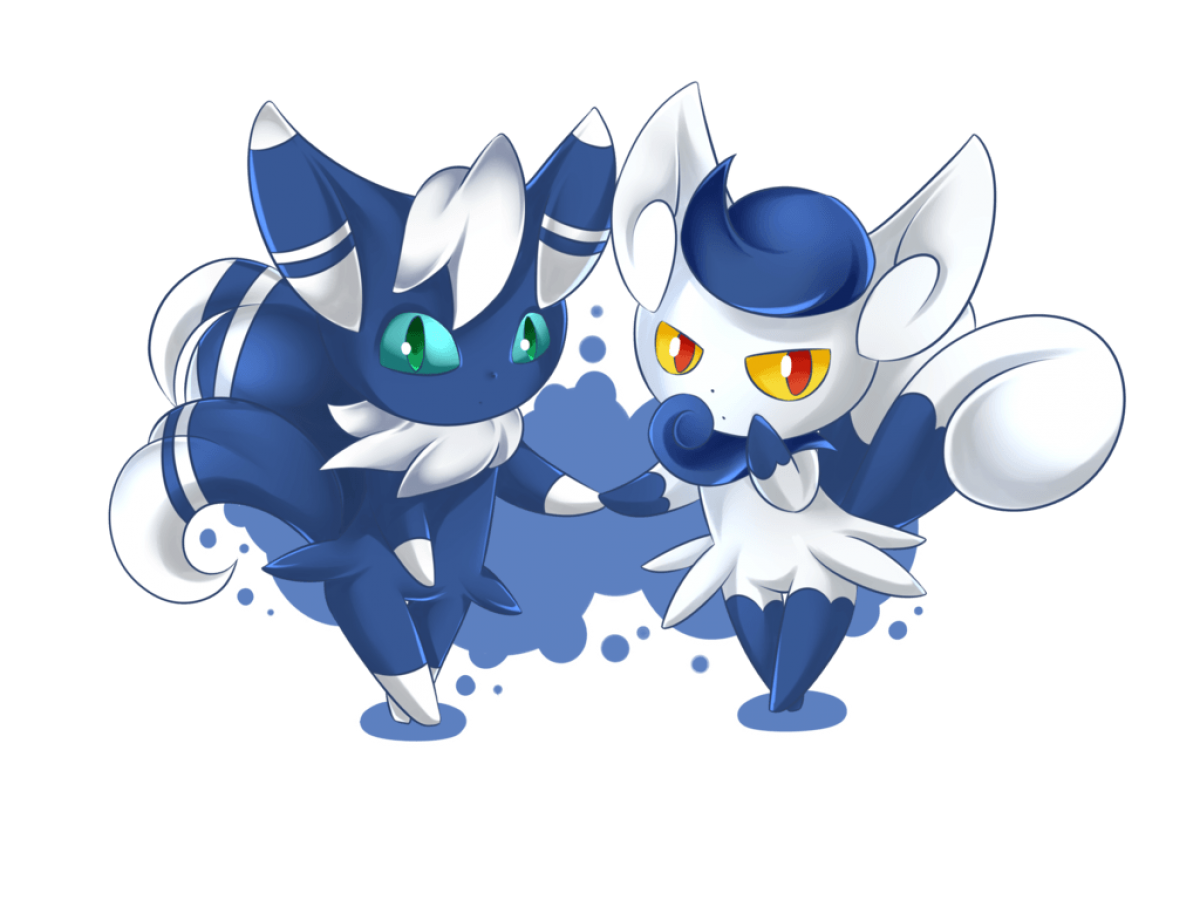 Meowstic Pokemon PNG Isolated Photos