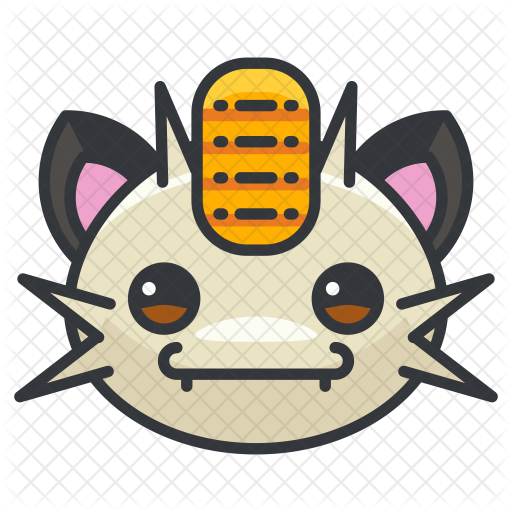 Meowth Pokemon PNG File