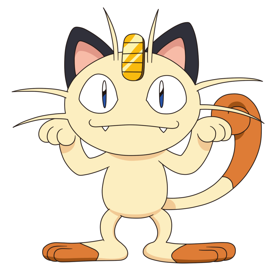 Meowth Pokemon PNG HD