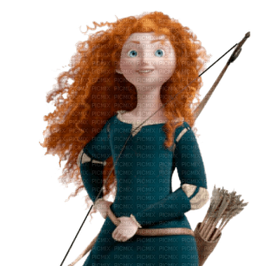 Merida Brave PNG Isolated HD