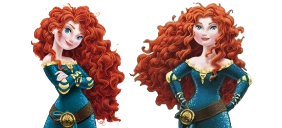 Merida Brave PNG Isolated Image