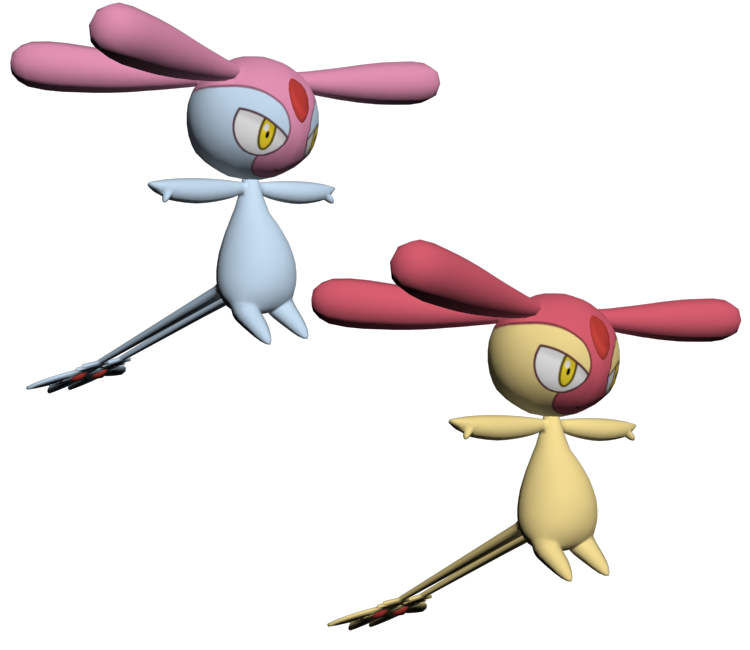 Mesprit Pokemon Background Isolated PNG