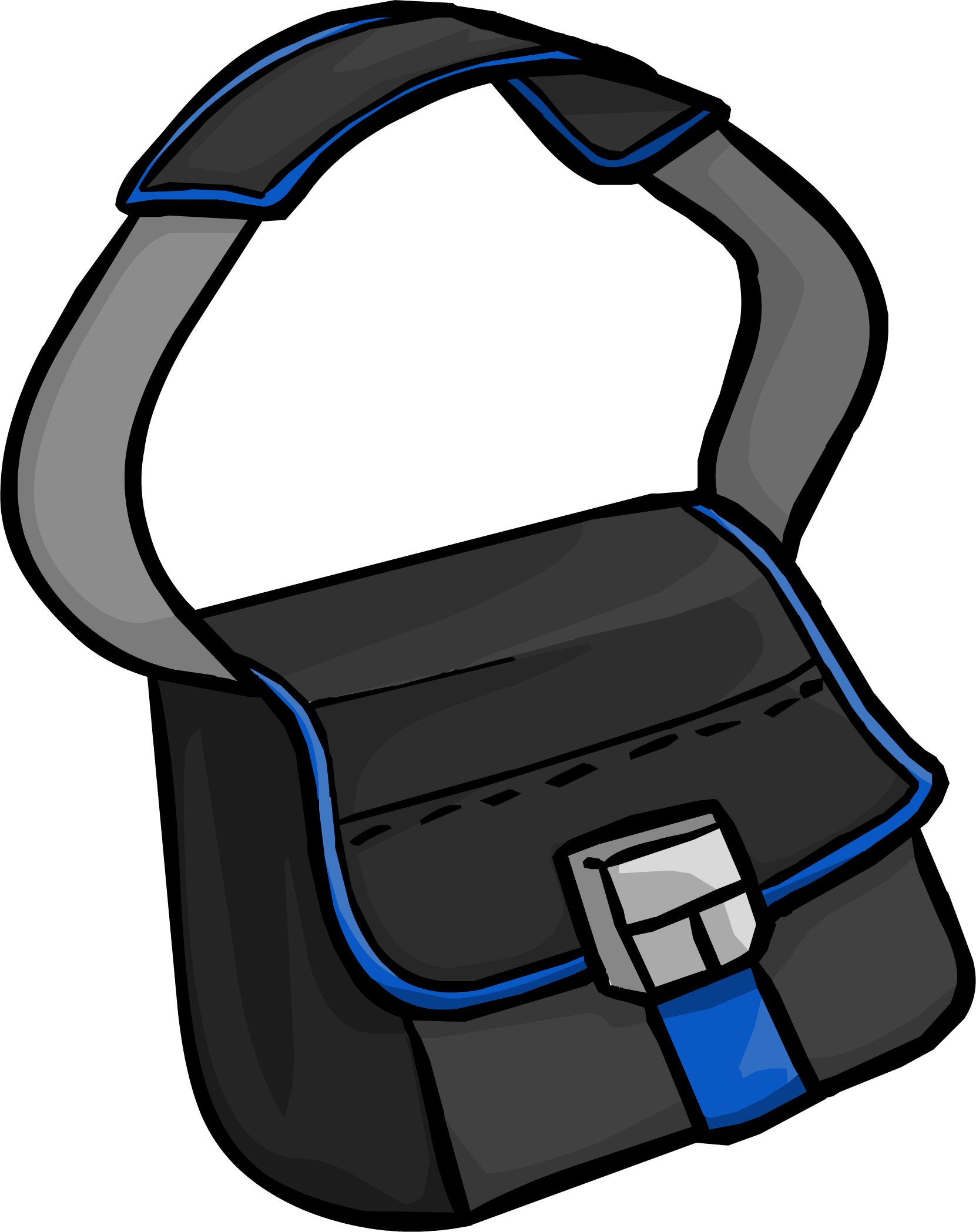 Messenger Bag PNG Isolated File