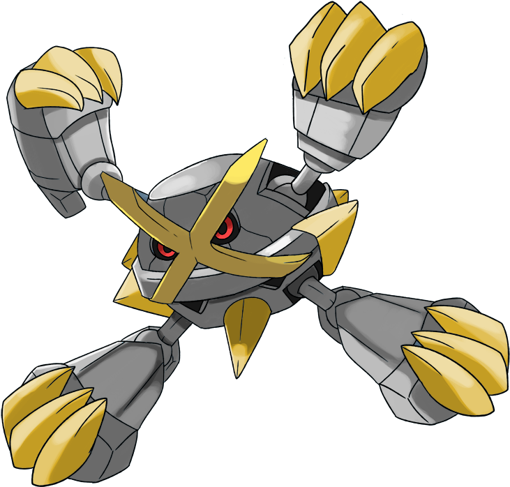 Metagross Pokemon PNG Isolated Picture