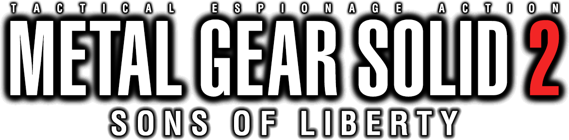 Metal Gear Solid 2 Sons Of Liberty Logo PNG File