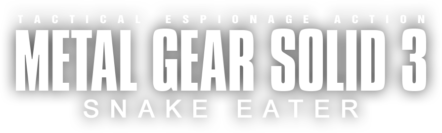 Metal Gear Solid 3 Snake Eater Logo PNG File