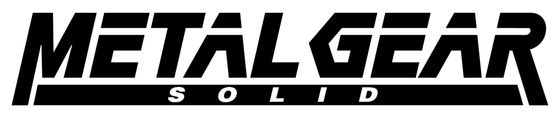 Metal Gear Solid Logo Download PNG Image