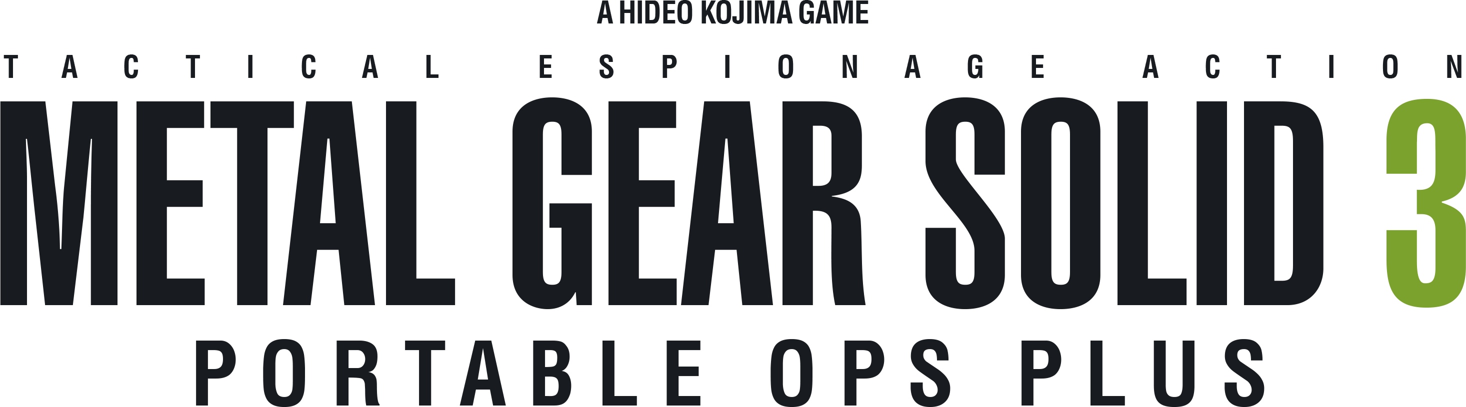 Metal Gear Solid Logo PNG Isolated File