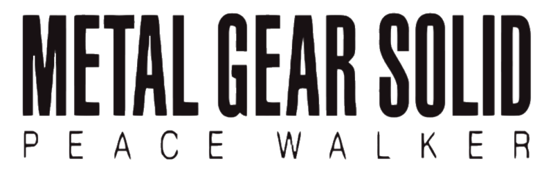 Metal Gear Solid Logo PNG Photo