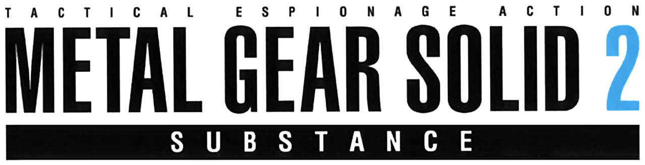 Metal Gear Solid Logo Transparent PNG