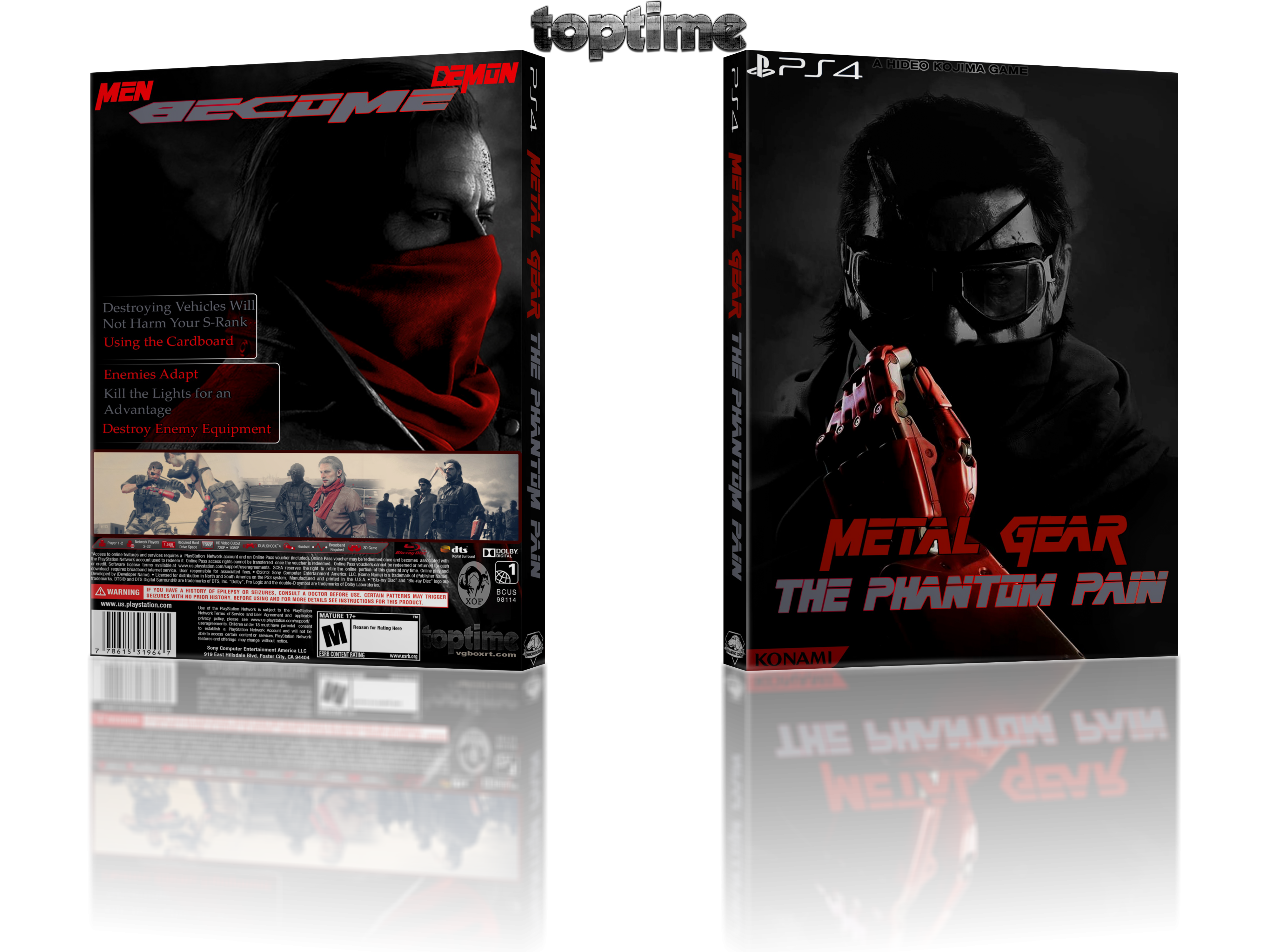 Metal Gear Solid V The Phantom Pain PNG Isolated Photos