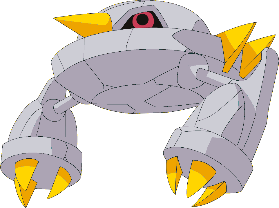 Metang Pokemon PNG Isolated Picture